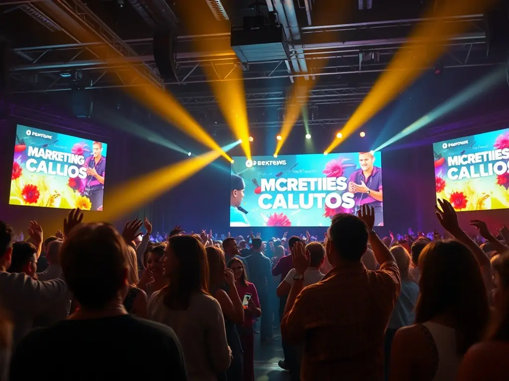 A dynamic image representing the 'Activate' phase, showcasing a brand being launched and integrated across various channels.